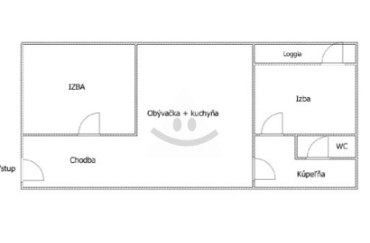 Útulný 3 izbový byt na u. Gen. Klapku v Komárne na predaj